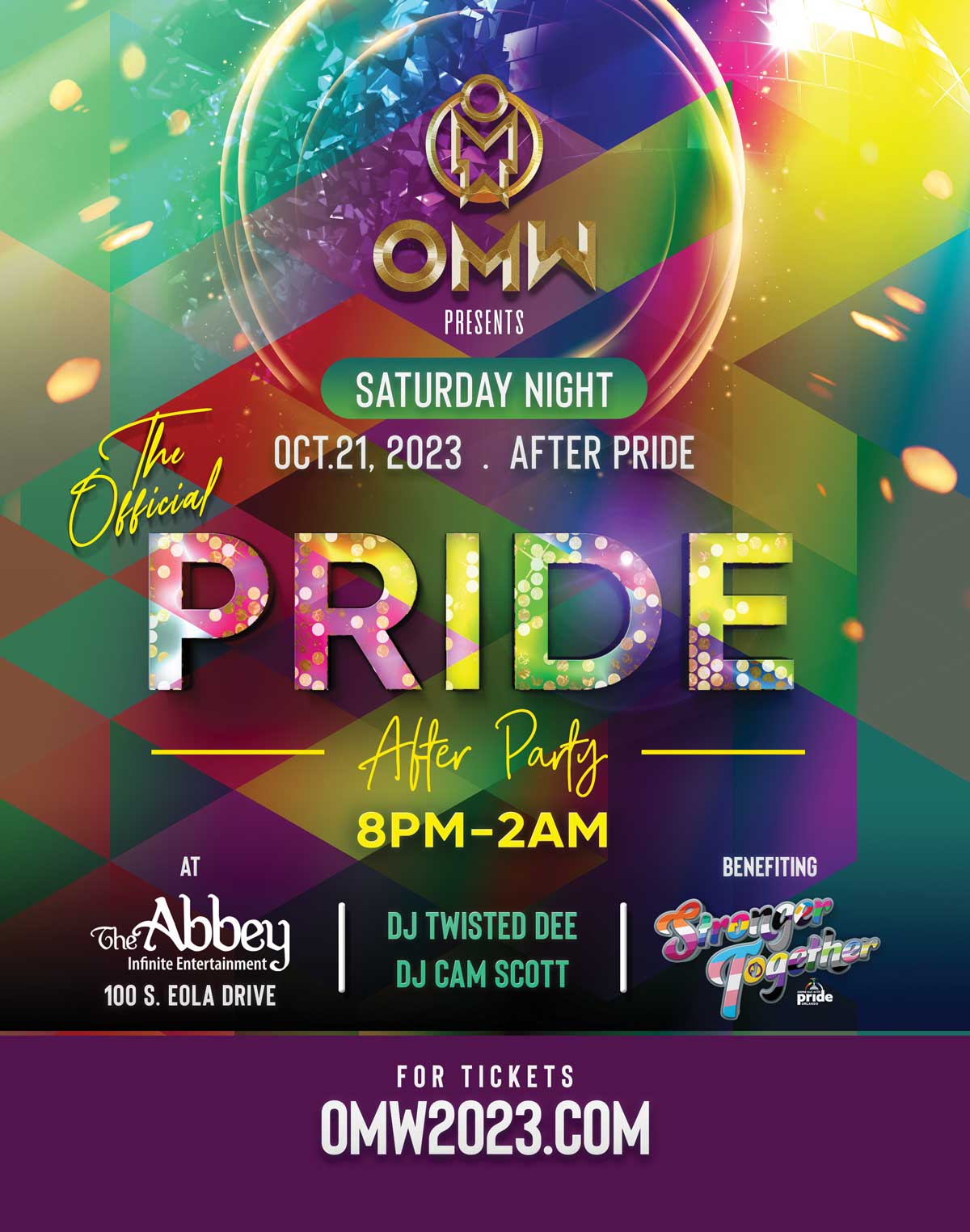 The Official Orlando Pride After Party 2023 The Abbey