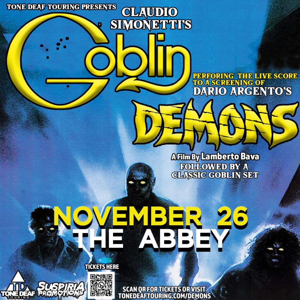 Claudio Simonetti’s Goblin Live Scores DEMONS