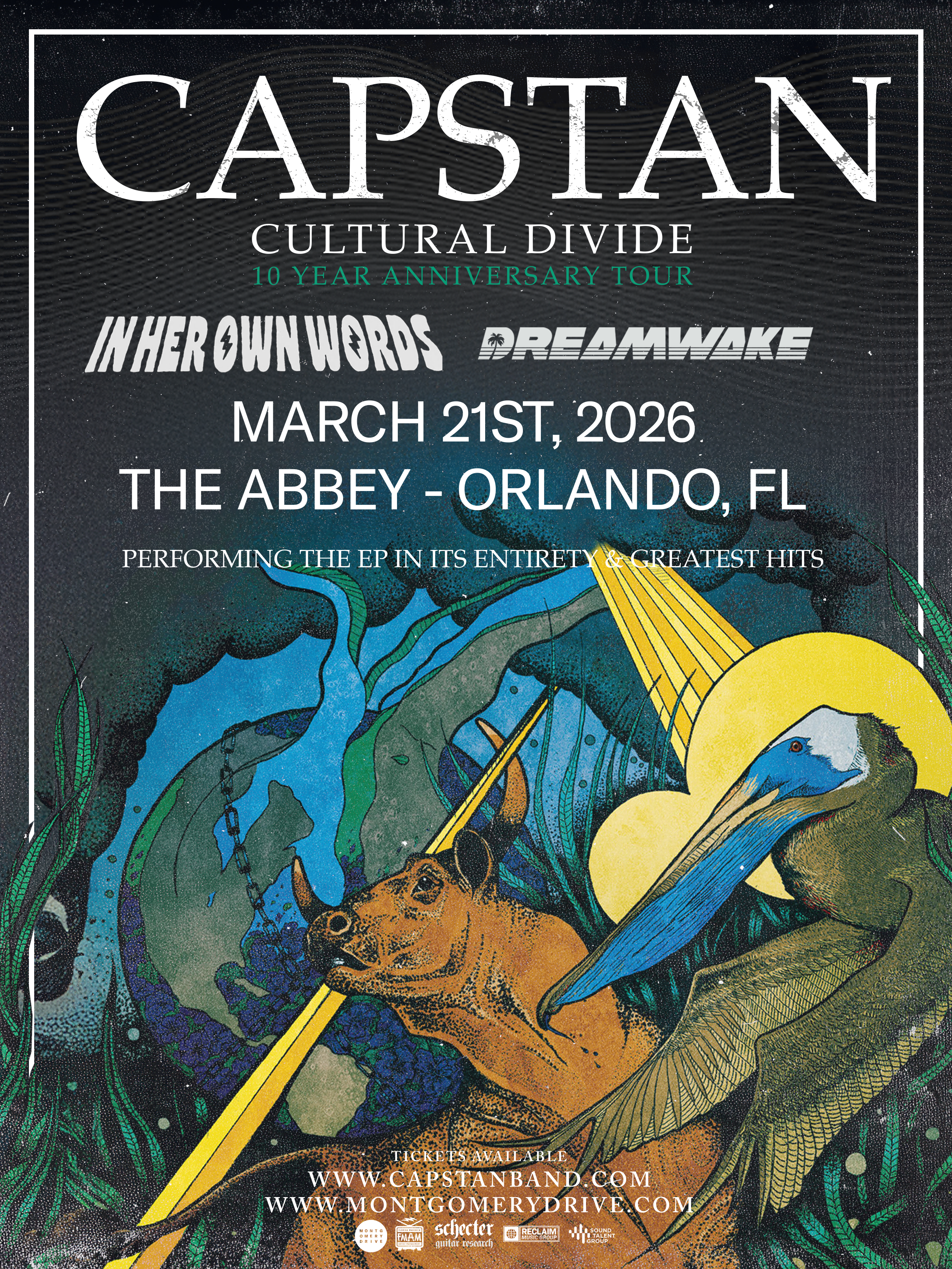 Capstan – Cultural Divide 10 Year Anniversary Tour