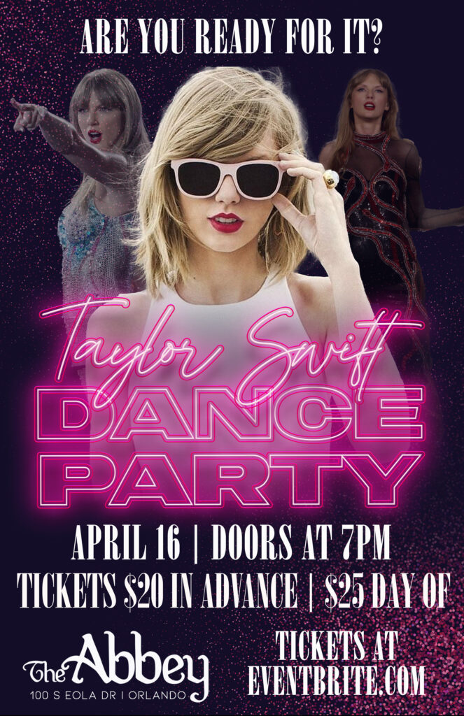 Are You Ready for It: A Taylor Swift Dance Party