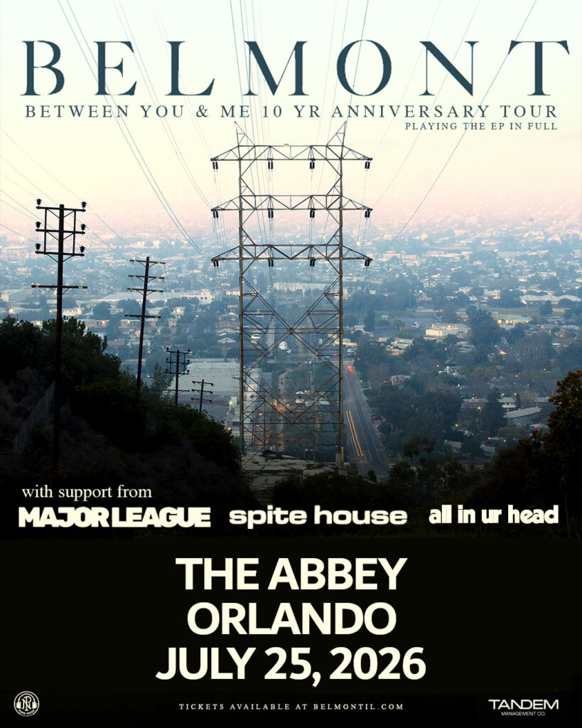 Belmont “Between You and Me 10 Year Anniversary Tour”