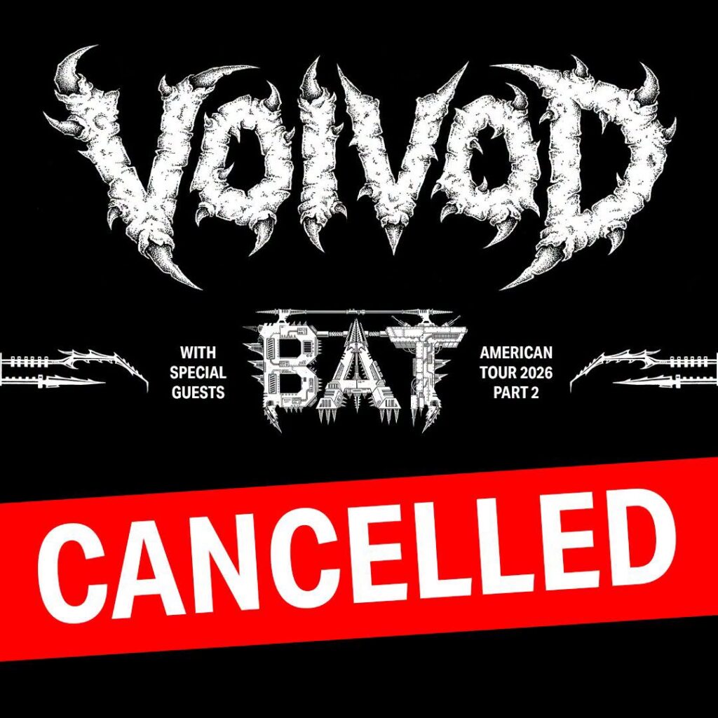 Voivod – Tour Cancelled